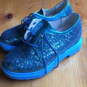 Iijin blue sparkle shoe 38 4th of July